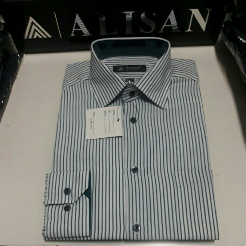 ALISAN KEMEJA MOTIF GARIS/POlOSAN