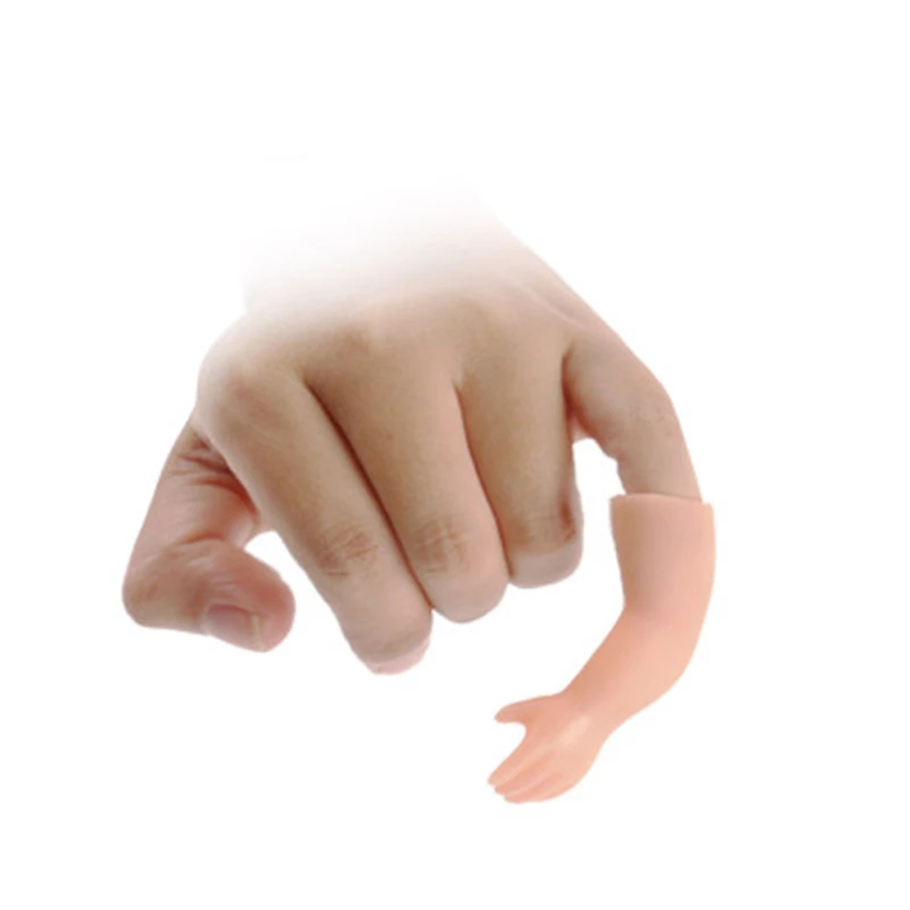 LANFY Practical Jokes The Little Hand Magic Illusion Little Doll Hand Magic Small Hand Magicians Gag Toys Prank Joke Coins Disappear Close-up Performance Magic Tricks Magic Props