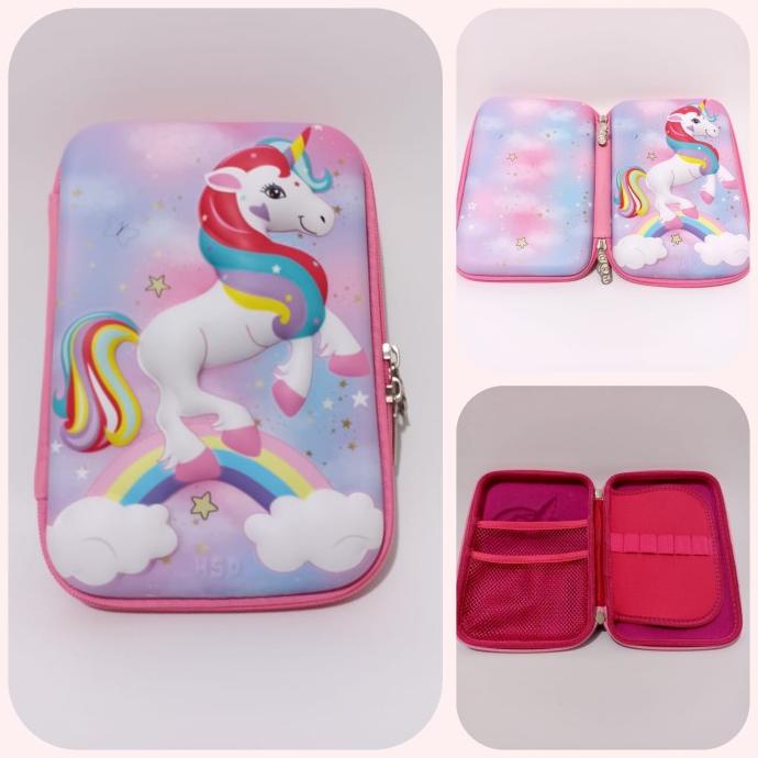 

Tempat Pensil Anak Karakter LOL Unicorn Pony Kotak Pensil Pencil Case