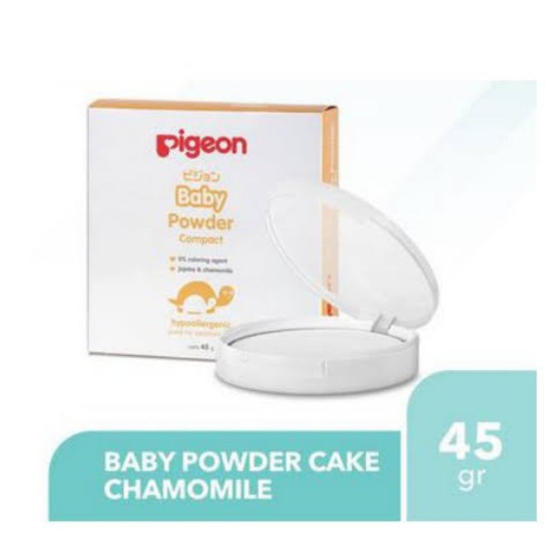 Pigeon Baby Compact Powder 45 gr [[ Pake Tempat]] ORIGINAL-BPOM