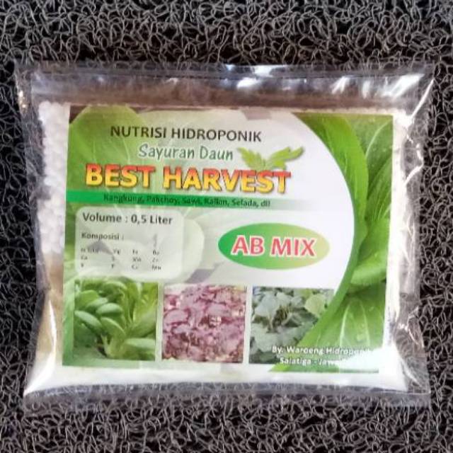 NUTRISI AB MIX SAYURAN DAUN HIDROPONIK