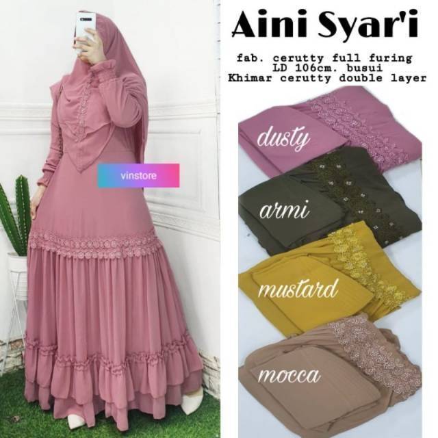 GHEA AINI SYARI GAMIS SYARI Chanel maxy VINSTORE