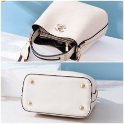 GI 822 RISCE TAS SELEMPANG TALI MOTIF IMPORT WANITA CEWEK PEREMPUAN JAKARTA BATAM CC