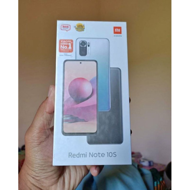 xiomi redmi note 10s ram 6/64 new segel