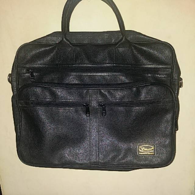 Tas Hitam Kerja (tas selempang) Pria/Wanita (unisex) Preloved / Second / Bekas