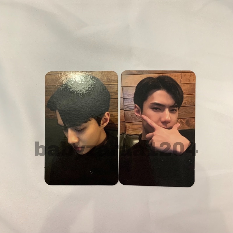 [BACADESC / IGT CO PACKING]Jewel case exo dftf Poster baekhyun Album Sehun Elyxion, Miniso figure, W