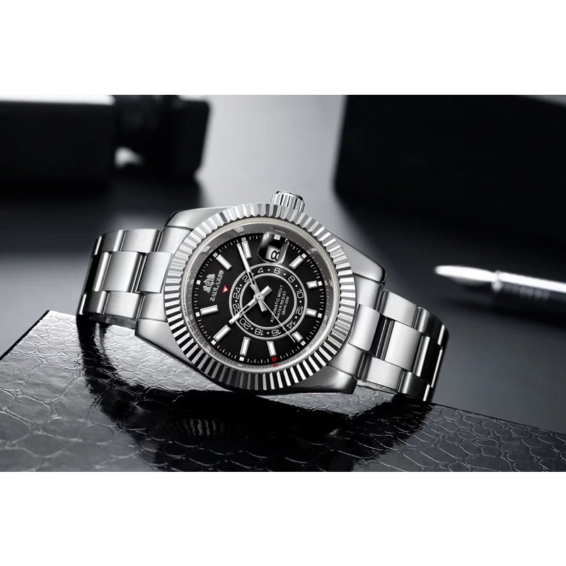 Jam Tangan Paulareis Homage Rolex Sky Dweller Automatic Original
