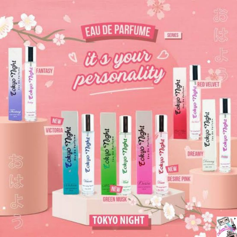 ☃️Cutezz_Ching1☃️Tokyo Night Eau De Parfum 30 ml