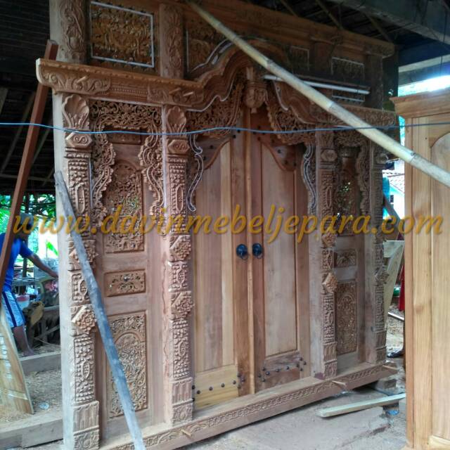 Gebyok Pintu Kusen Jendela Rumah Ukiran