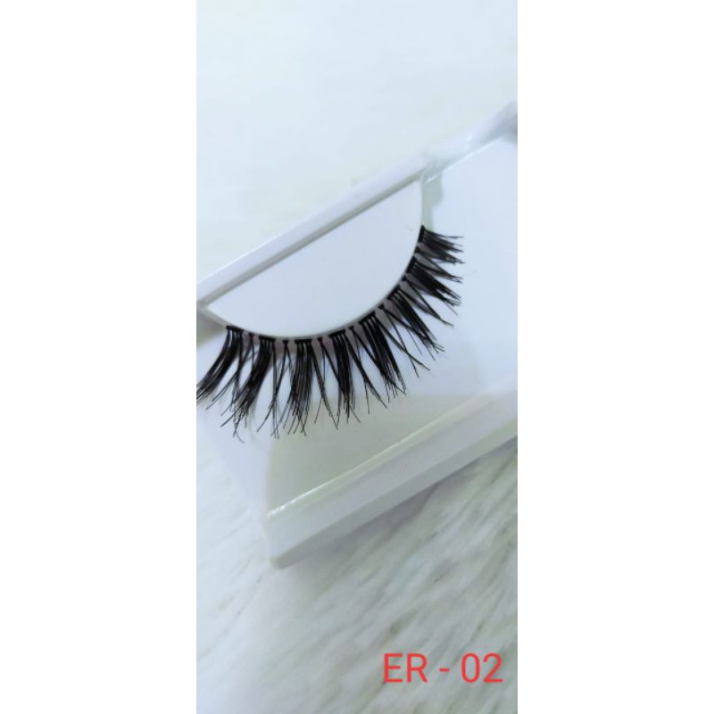 Bulu Mata Palsu ER - 02  / Eyelash Extention / Bulu Mata Murah TIDAK TERMASUK COVER MIKA