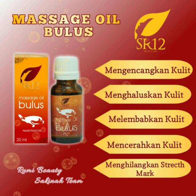 Minyak Bulus SR12 Minyak bulus Asli/Minyak bulus original/Minyak bulus Original dijamin Asli 100%
