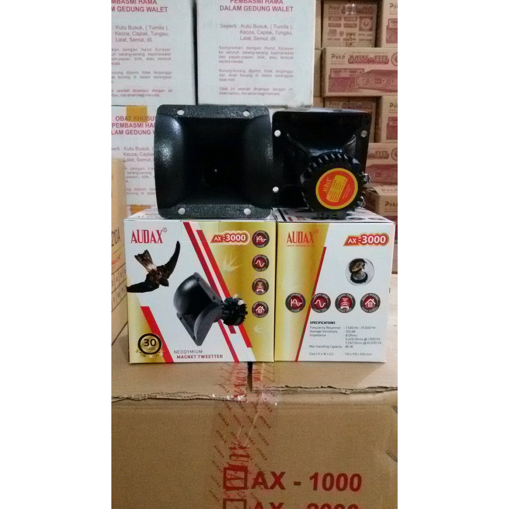 Audax ax 3000 tweeter speaker walet magnet neodymium