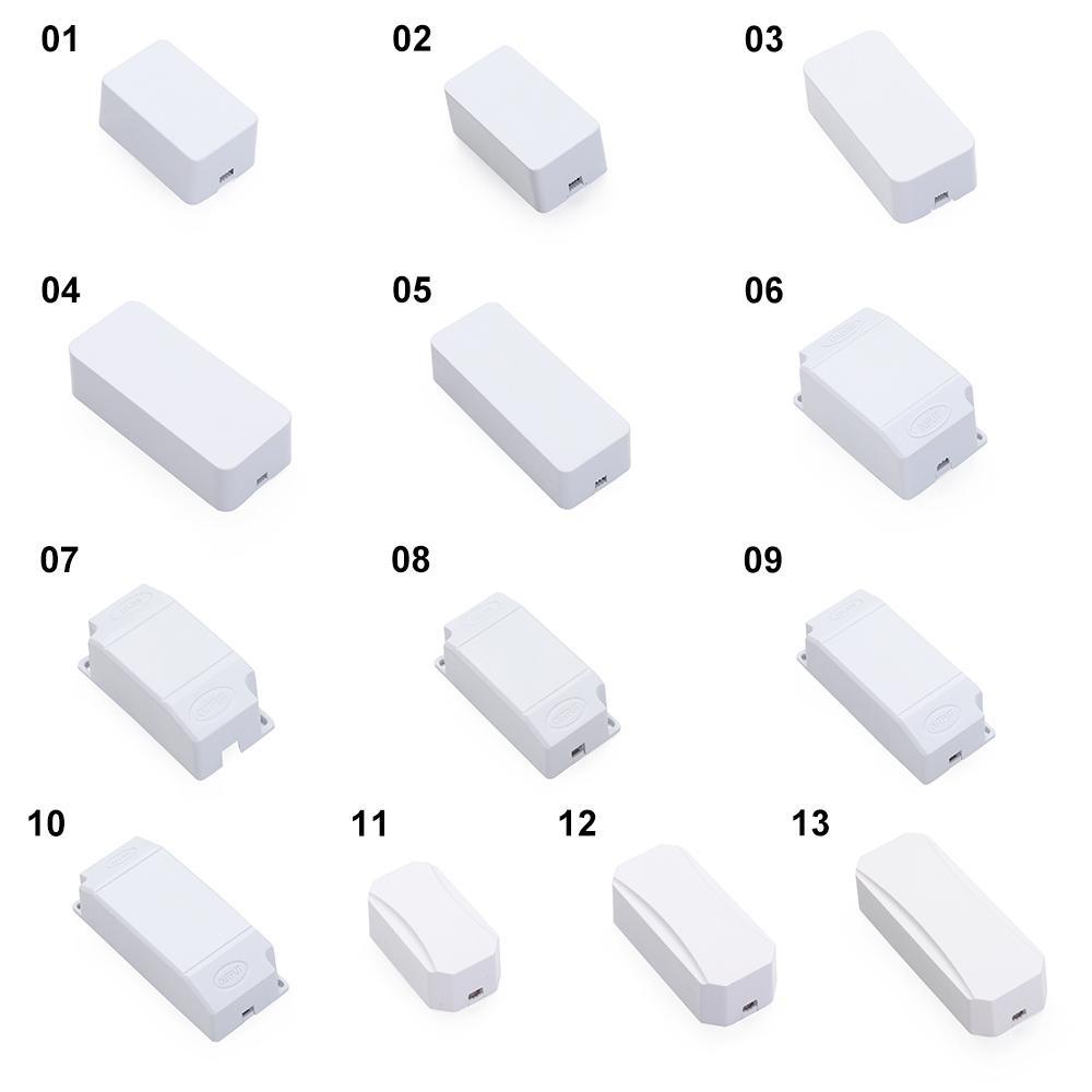 Nanas 5pcs Kotak Proyek Elektronik 13gaya ABS Plastik DIY Kotak Instrumen