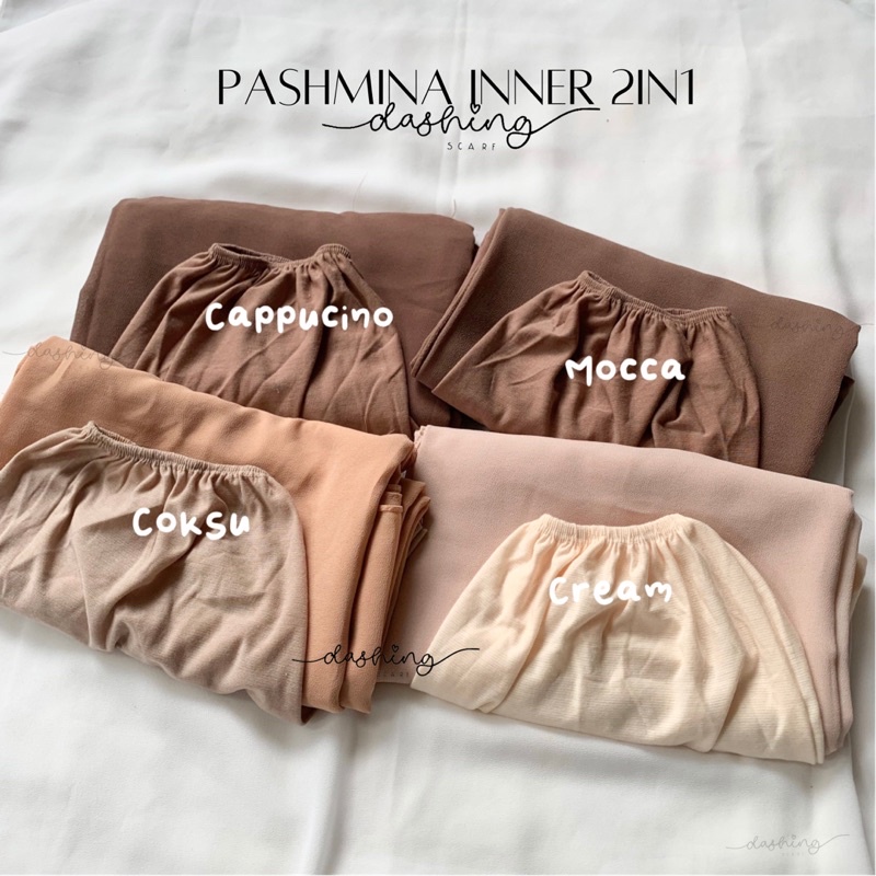 PASHMINA INNER 2IN1 CERUTY BABYDOLL