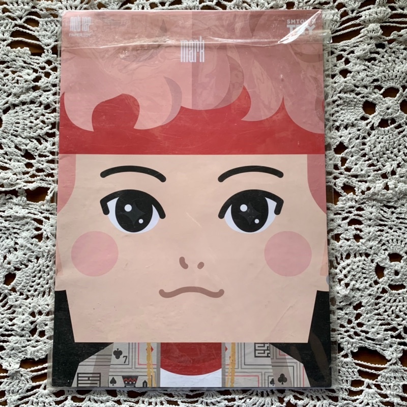 NCT 127 Mark Official Paper Toy with Photocard [RARE]