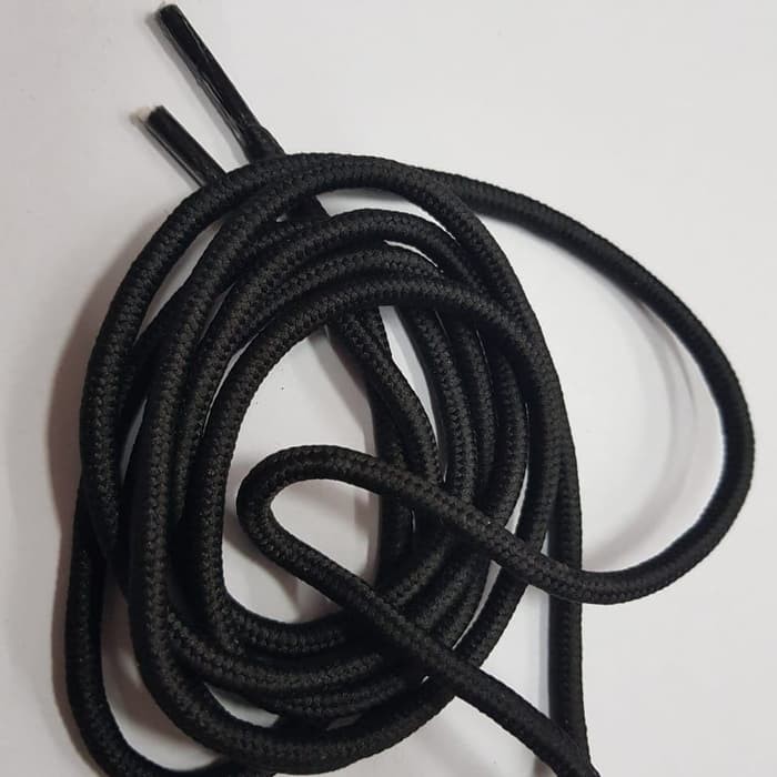 tali sepatu panjang 150cm warna hitam RJT