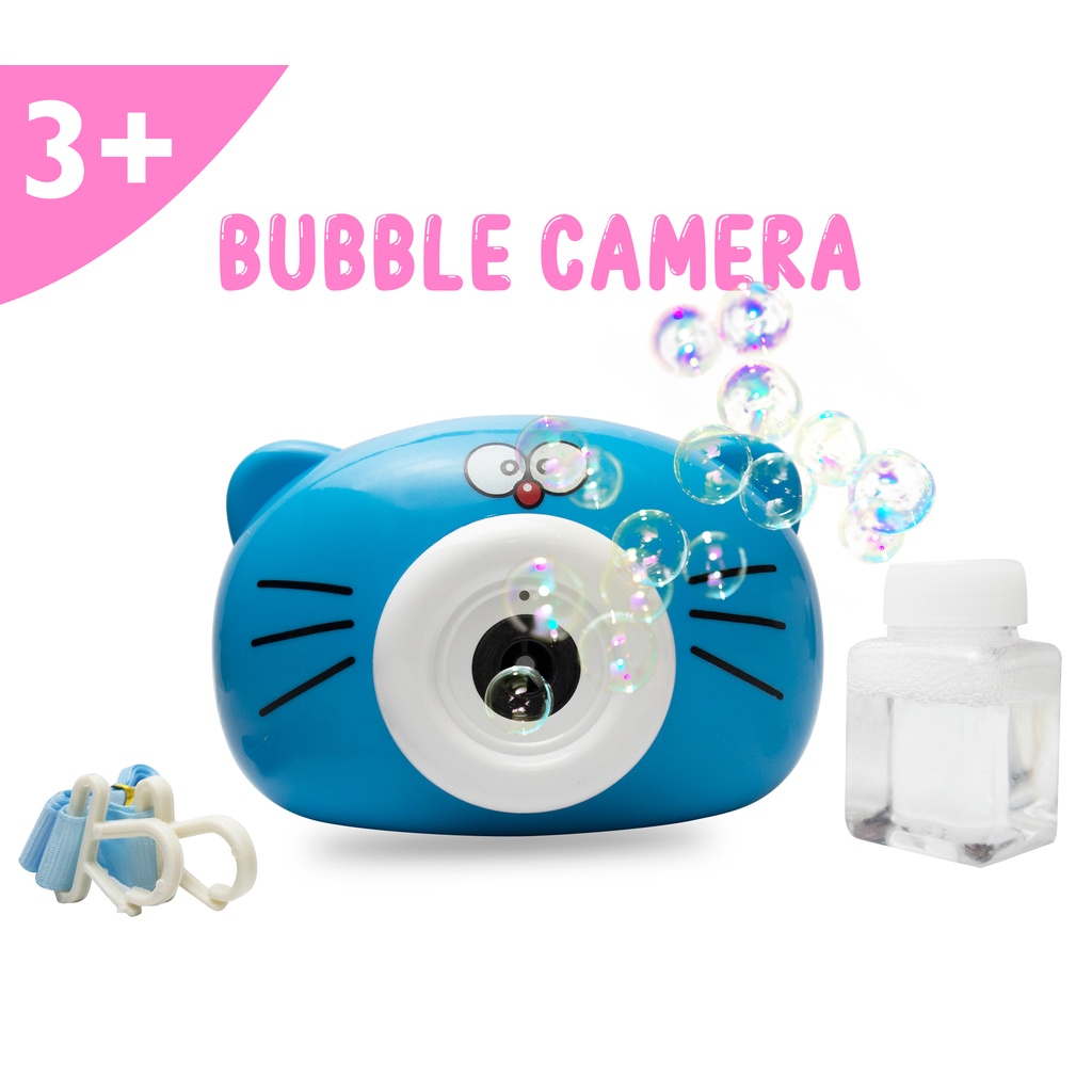 Mainan Anak Bubble Machine Mainan Anak Camera Bubble Beautiful Music Bubble Camera