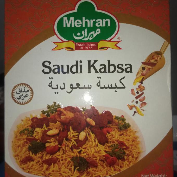 

READY BAYAR DITEMPAT Mehran Bumbu Saudi Kabsah 200 gram untuk masak 4 kg beras STOK TERBATAS Kode