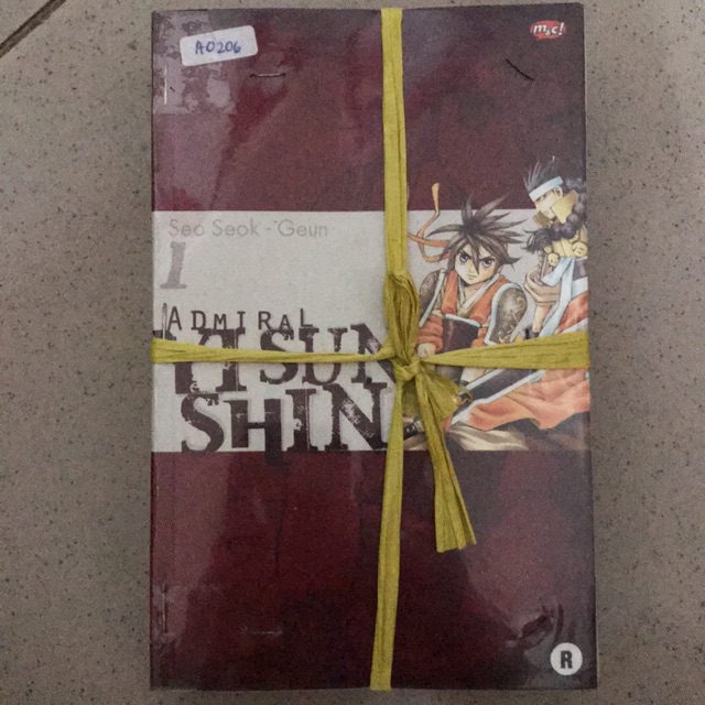 Komik Admiral Yi Sun Shin Vol.1-4