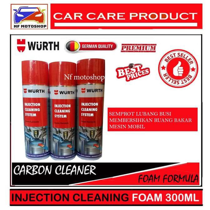 [[BISA COD]] WURTH INJECTOR FOAM 250ml / INJECTOR CARBON CLEANER TERMURAH Kode 767