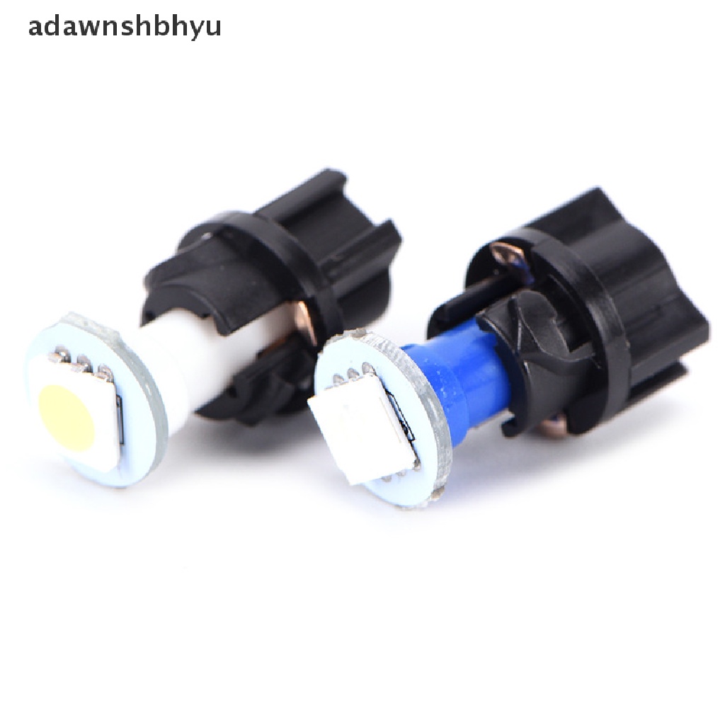 Adawnshbhyu 10Pcs T5 5050panel Instrumen LED Cluster Dash Light Bulb Twist Socket