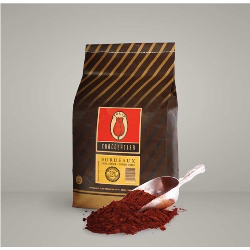 

COCOA POWDER TULIP BORDEAUX / COKLAT BUBUK (Re-Pack)