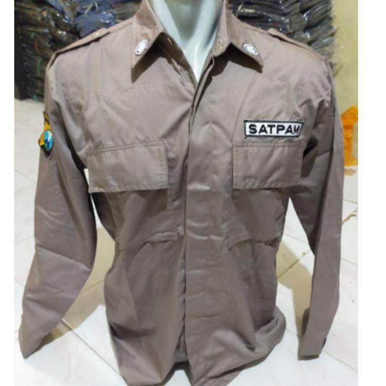 Best terlaris baju atasan PDL satpam terbaru CTC