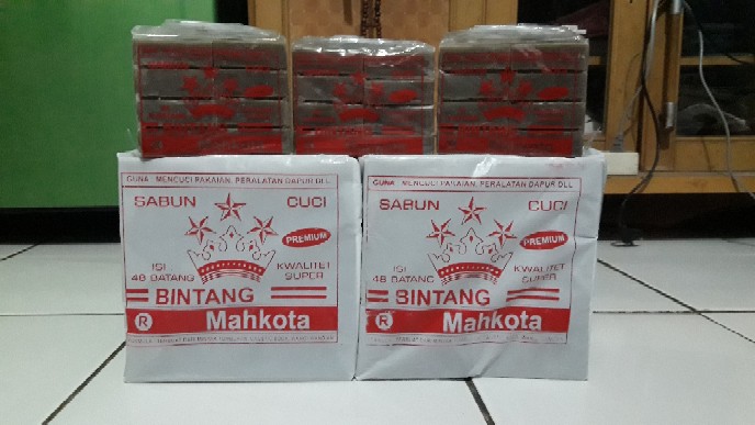 1 Ball Isi 6 Pack Sabun Mahkota Bintang Premium Original Langsung Dari Pabrik