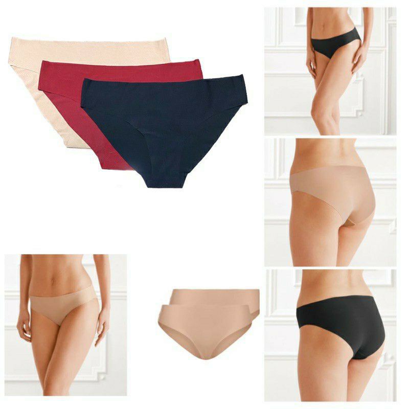 CELANA DALAM ESMARA SEAMLESS /PANTY HAMIL SIZE S M L FIT TO M L XL XXL