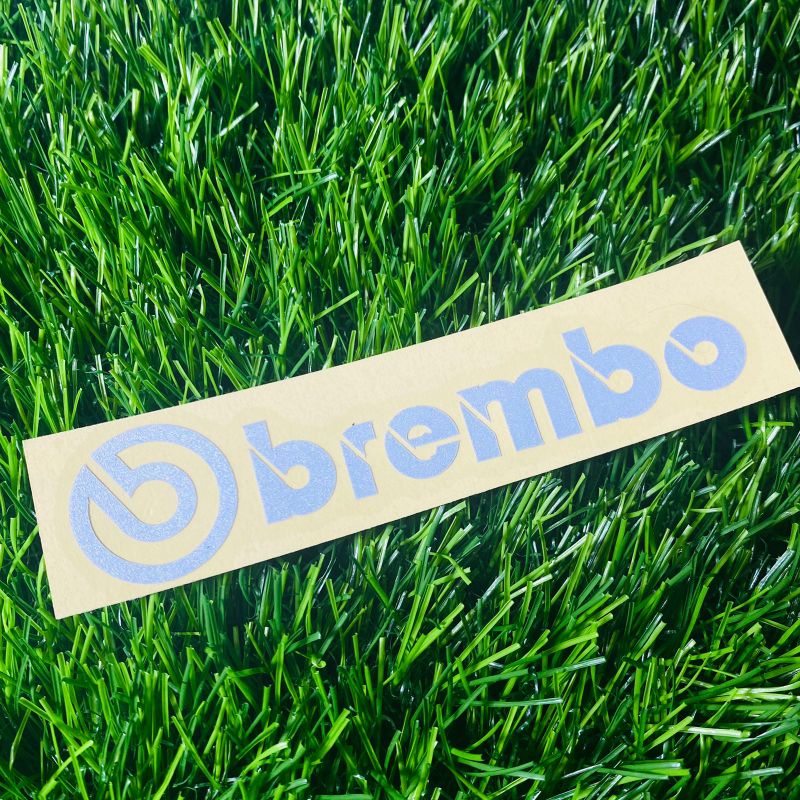 Stiker brembo sticker cuting pengereman BREMBOO 1PCS variasi motor