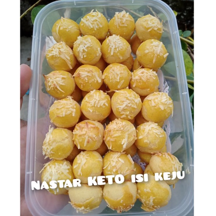 

Nastar & kastengel KETO isi keju (DEBM) 500gr/kuker diet