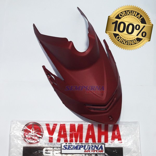 Cover Center Tangki Bawah Jok Tutup Mesin Mio Soul Lama Old Warna Merah Maroon 100% Original Yamaha 