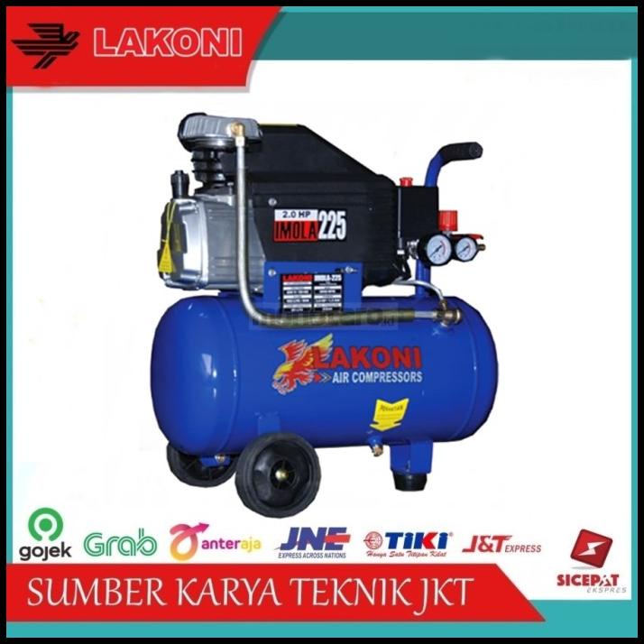 Mesin Kompresor Udara 2 Hp - 25 L Lakoni Imola 225