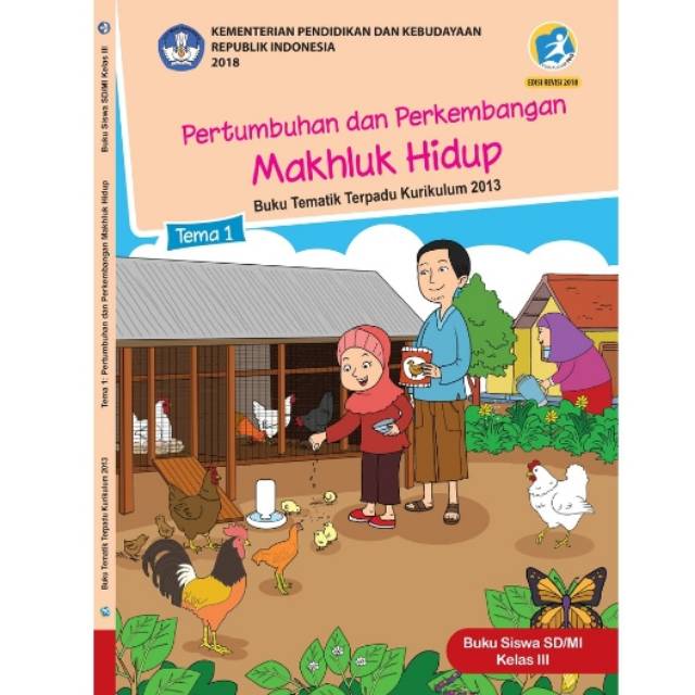 Buku Tematik Tema 1 SD Kelas 3