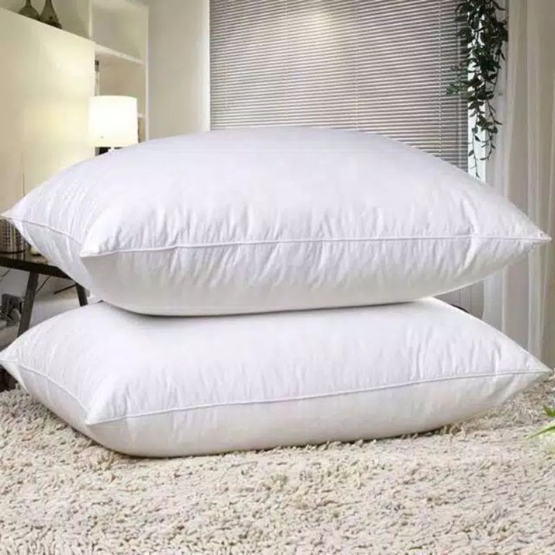 (PAKET)BANTAL GULING/BULU ANGSA/SINTETIS/TIDUR KEPALA/PILLOW/DAKRON/STANDAR HOTEL