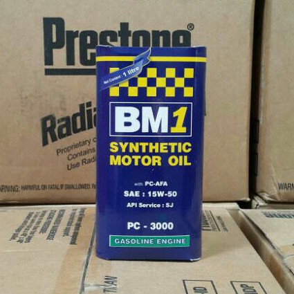 OLI MESIN MOBIL BM1 / BM 1 / BM-1 PC-3000 15W-50 1 LITER