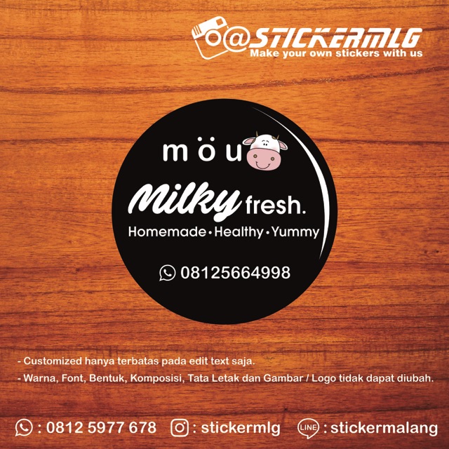 

Sticker Label Produk 09
