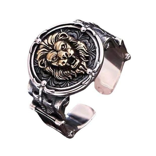 Cincin Model Terbuka Gaya Punk retro Eropa Dan Amerika Untuk Pria Dan Wanita