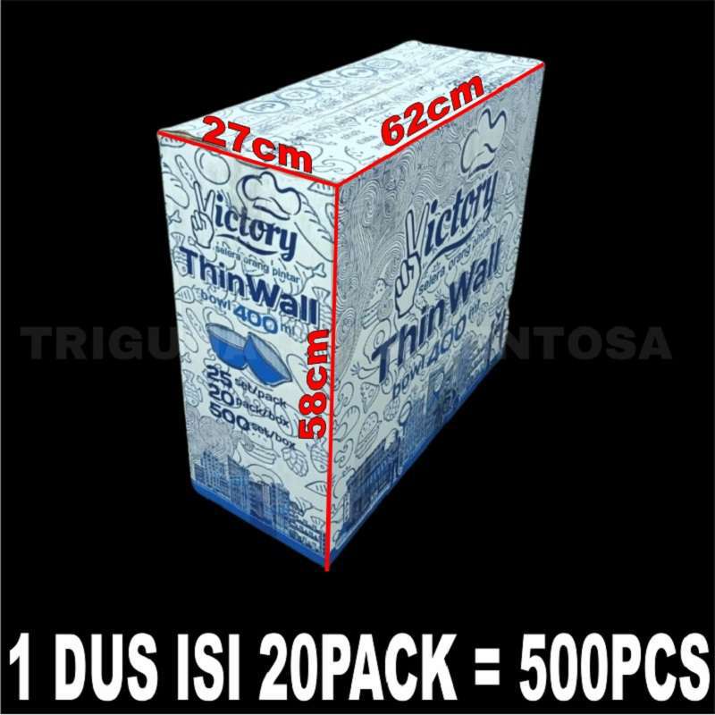 Thinwall Bulat 400ml Dus Ongkir Murah Semua Jasa Kirim Mangkuk Plastik 400 ml