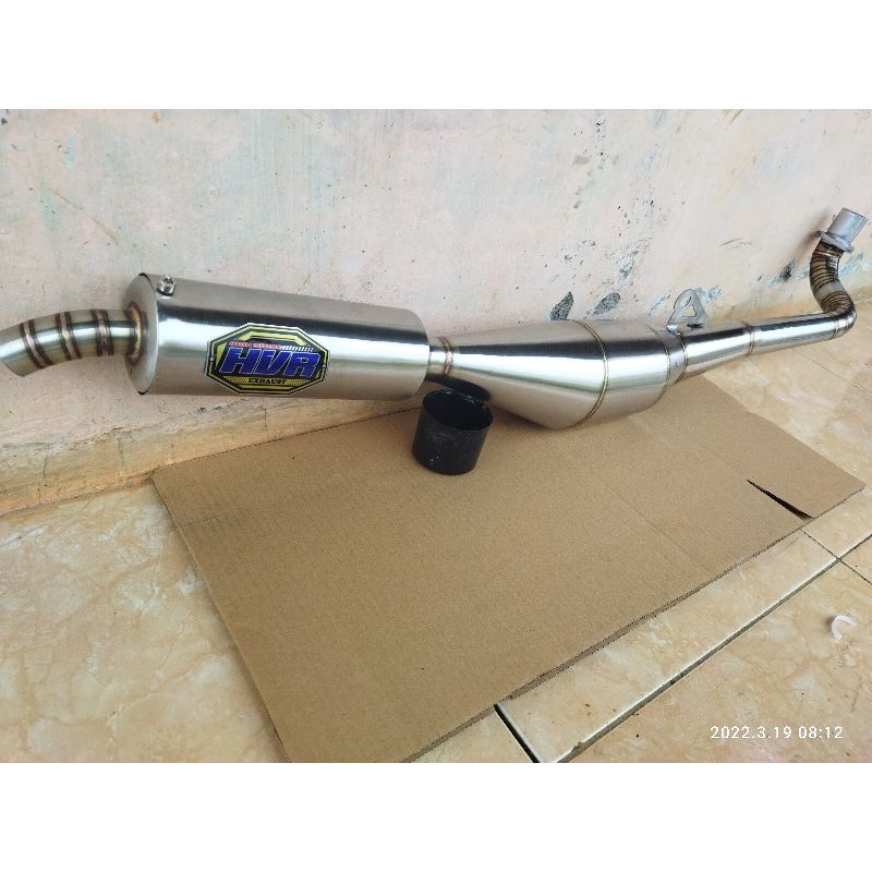 PROMO KENALPOT RACING HVR STANLIS YAMAHA FIZR ALFA BAYAR DITEMPAT