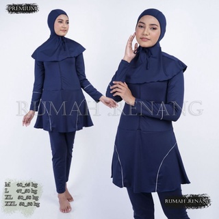 Baju Renang Muslimah Dewasa List Tangan RMD 012 BIG SALE