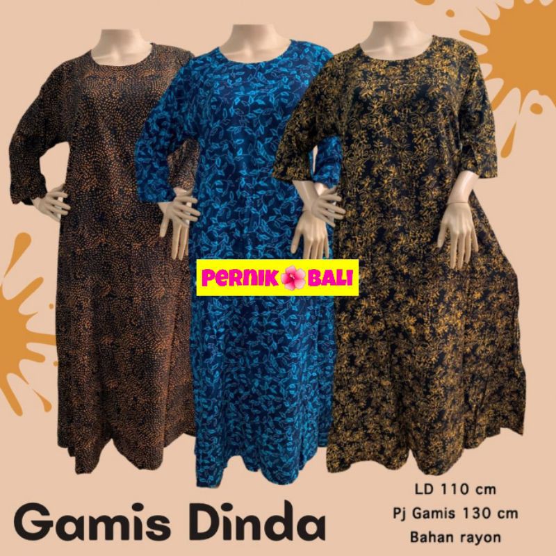 Gamis Dinda Rayon PernikBali