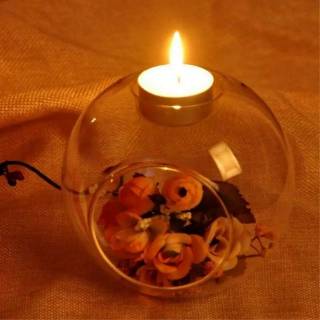 Pot Terrarium CANDLE 12CM Pot Kaca Vas Bunga Fairy Garden Pot Terrarium CANDLE 12CM Pot Kaca Vas Bunga Fairy Garden