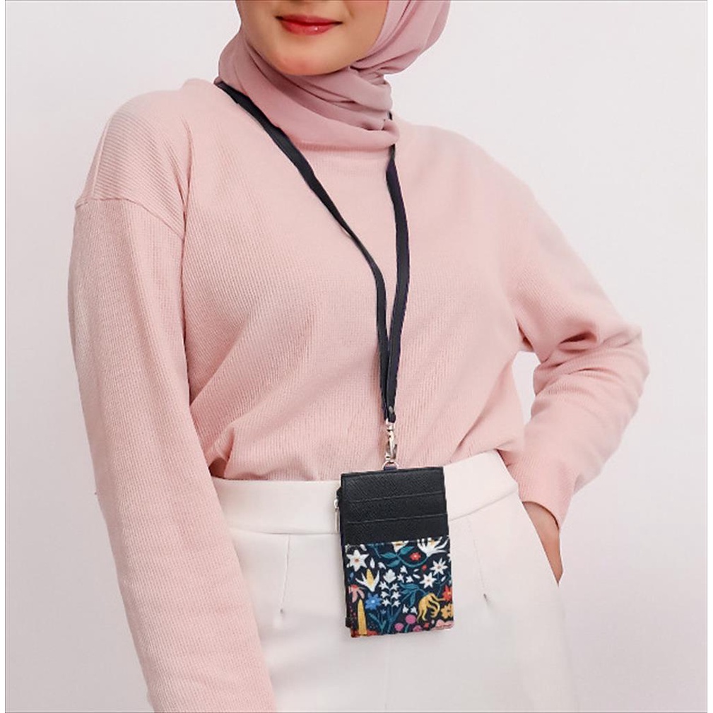 

SOVLO ID Card Kembang Nusantara - ID Card Holder Pria/ Wanita