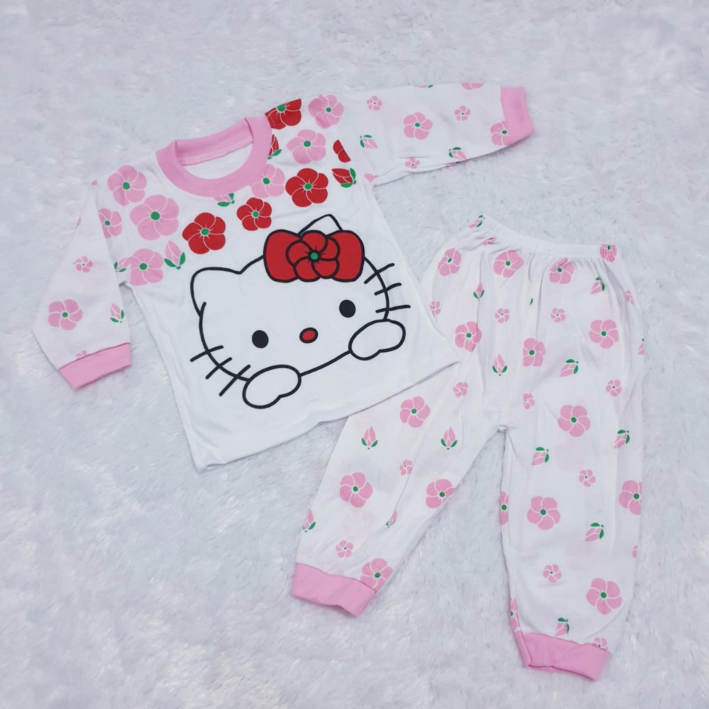 COD Bayar Piyama Hello Kitty Baby Alicia