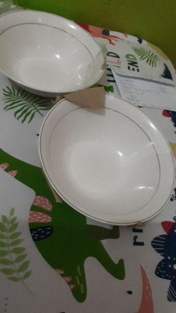 Piring Salad / Ayam Jago Seri 2/ Ukuran 18,5cm / Mangkuk Salad