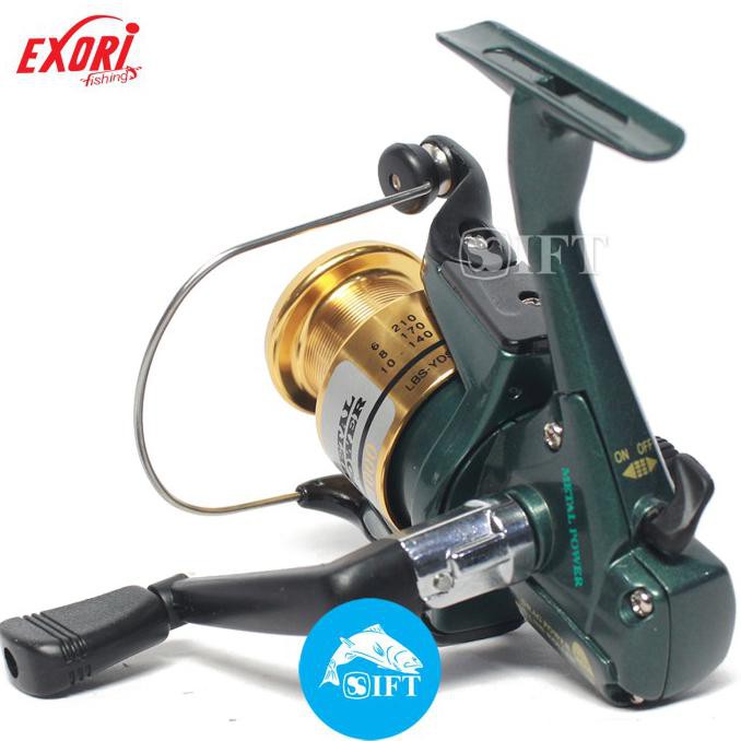 Reel Exori Metal Power 1000 3000 Fd | Pancing Spinning Sungai Kolam - 1000