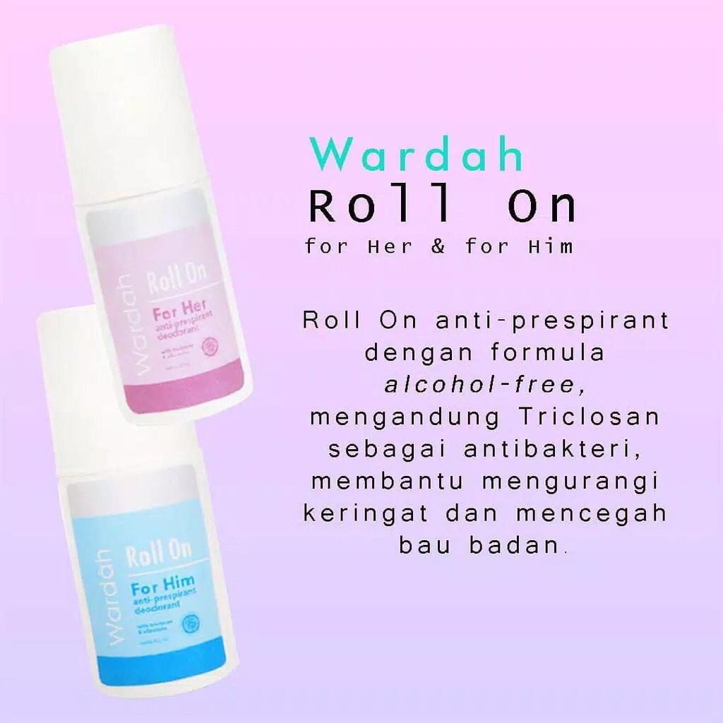 Wardah Roll On For Her/Him