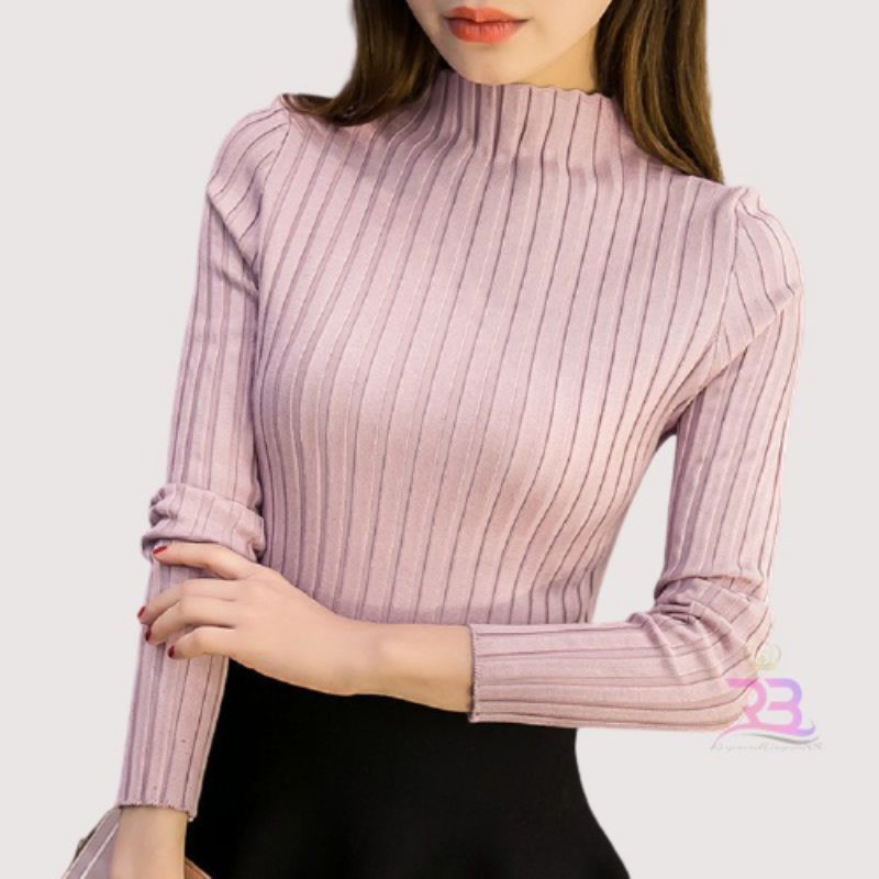 Sweater//Turtleneck//Salur//Wanita