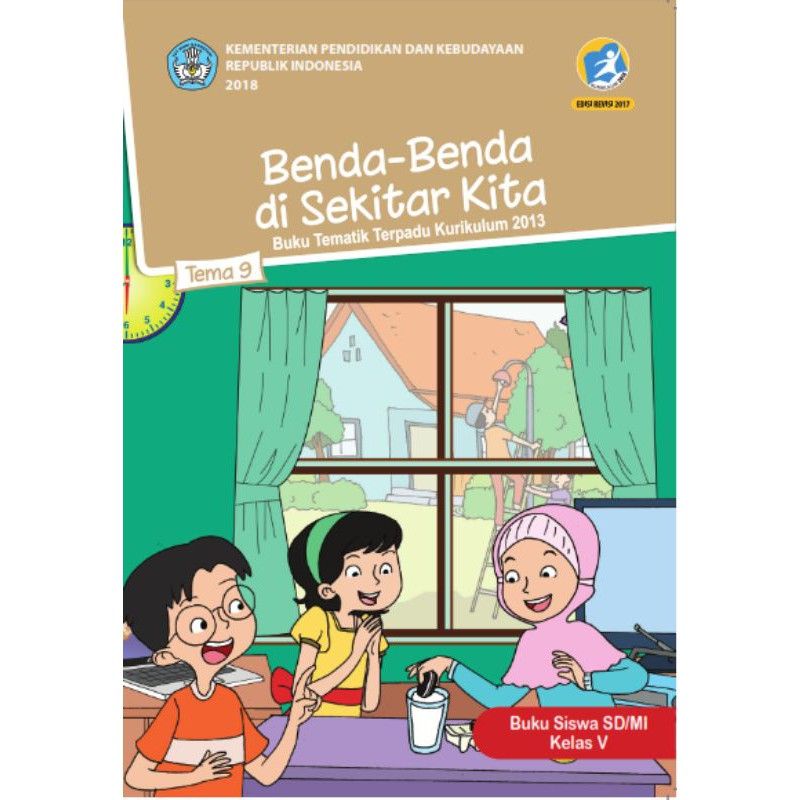 PAKET BUKU TEMATIK KELAS 5 SD TEMA 6 7 8 9 KURIKULUM 2013 REVISI KEMENDIKBUD